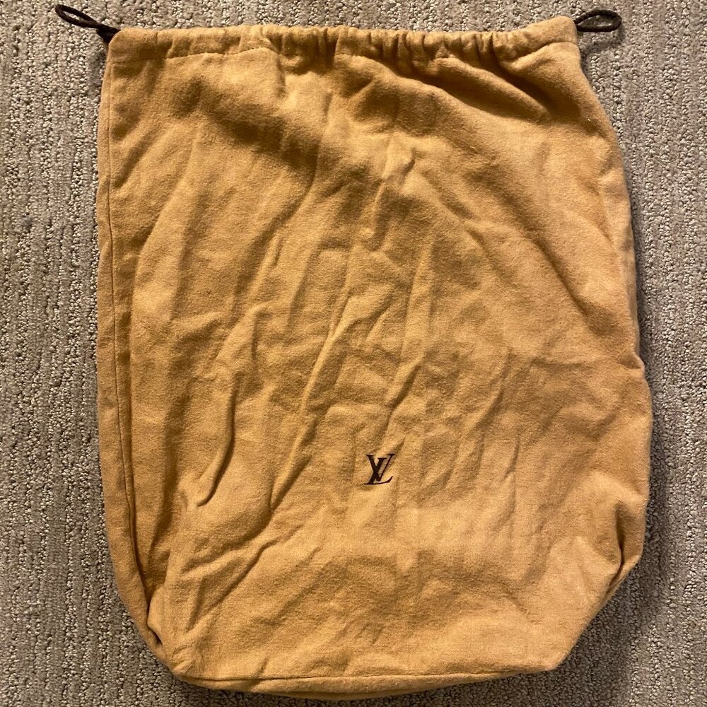 Louis Vuitton Dust Bag Original LV Logo Authentic